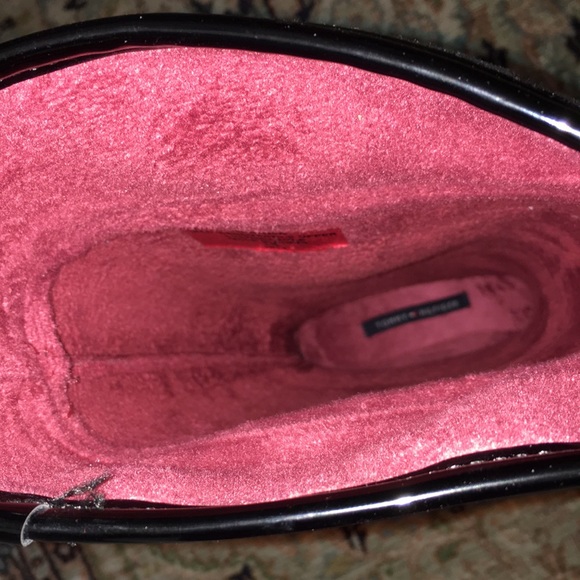 Tommy Hilfiger Black Boots No Tags. - Picture 4 of 5